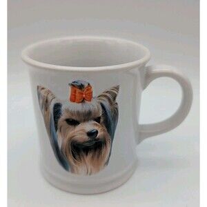 3D Yorkie Dog Coffee Mug Cup Yorkshire Terrier Xpres Best Friend Barbara Augello
